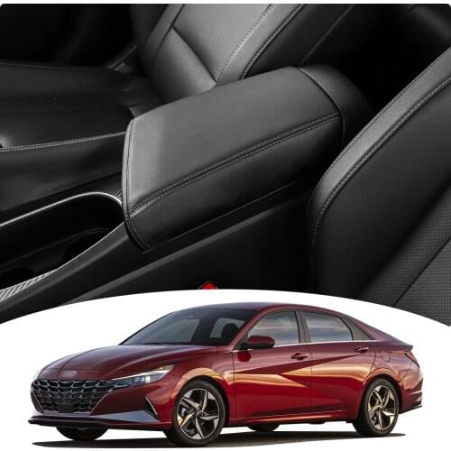 LFOTPP Car Armrest Box Cover For Avante CN7 2020/Elantra 2021 Central Control Armrest Container Pad Auto Interior Accessories