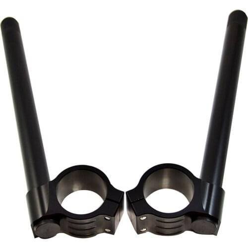 BJMOTO Motorcycle CNC 48mm Clip on Ons clipon Fork Handle Bars Handlebars Racing For Honda CBR600RR CBR600RR SUZUKI GSXR1000