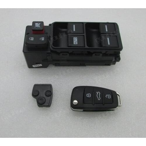 For BYD F6 Switch Left Front Door Window Glass Lifter Switch Shaking Windows Remote Control Alarm Switch