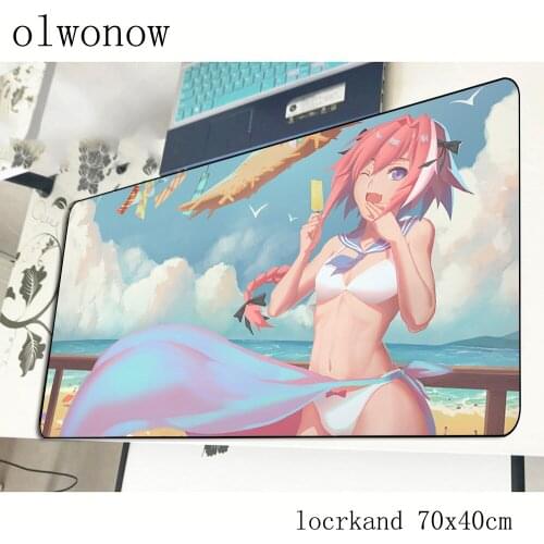 Fate Apocrypha mouse pad gamer High quality 700x400x2mm notbook mouse mat gaming mousepad HD print pad mouse PC desk padmouse