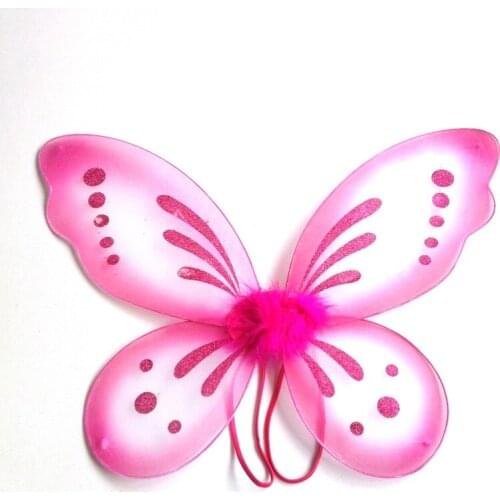 Angel Fairy Butterfly Wings Dress Up Costume Sweet Boy Toddler Baby Kid Girl Party
