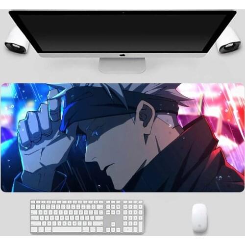 Jujutsu Kaisen Customized MousePads Computer Laptop Anime Mouse Mat X XL XXL Non slip Cushion Thickness 2mm LockEdge equal LE