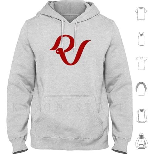 Red Velvet Official Logo 2018 Lightstick Red Hoodies Long Sleeve Red Velvet Red Velvet 2018 Red Velvet Logo