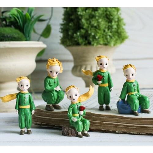 Healing Little Prince Resin Decorations Cartoon Childrens Birthday Cake Decorative Journal Decoration Desktop Creativity Gift