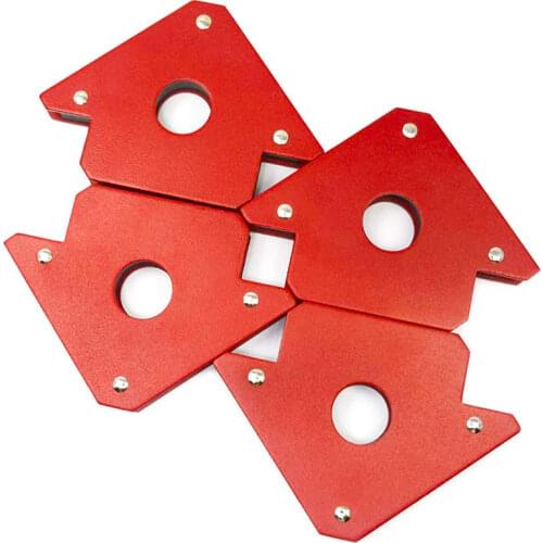 4 Pcs Magnetic Welding Holder Angle Soldering Locator Tools 45° 90° 135° Corner for Holder and Positioner In Welding