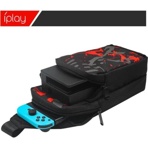 New iplay portable shoulder bag For switch shoulder messenger bag For switch lite storage bag host accessories