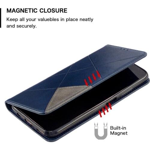 New Style Huawei P40 Lite E Case Magnetic Leather Slim Case na For Huawei P40 Lite P 40 Pro P40Lite P40Pro Flip Stand Business P
