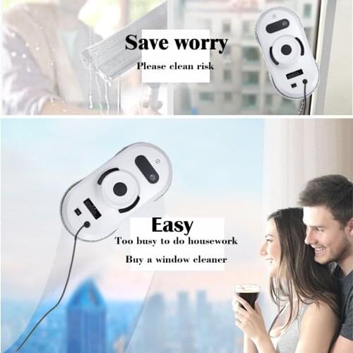 New smart window robot, robot vacuum cleaner robot cleaning window Anti-Falling Glass Cleaner