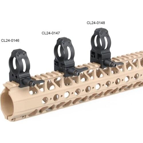 PPT QD Scope Mount Tactical Riser Airsoft 25.4mm Metal scope mount Fits 21.2mm Picatinny Rail in Gun Hunting Accessories OS46-8