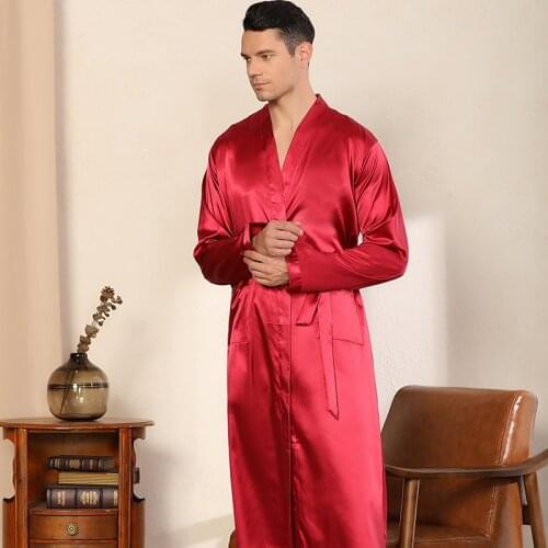 QIANTANG Men's Satin Robes China