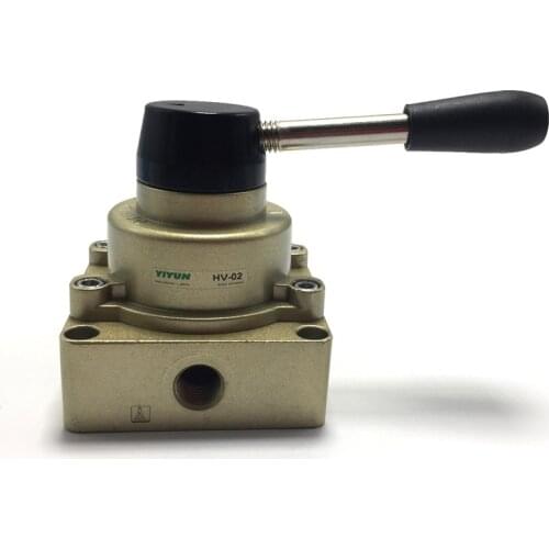 HV02 HV-03 HV-04 HV-200D HV-200B YIYUN Hand valve Manual switch Pneumatic Components HV series