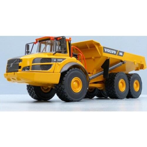 Motorart 1/50 Vol-vo A40G Articulated Hauler Dump Truck Diecast Car Model Toy