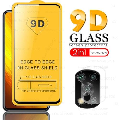 Camera glass for xiaomi pocox3 pocophone poco x3 x3 nfc 2020 6.67'' smartphone 9d protective glass on redmi note 9s 9 pro 9a 9c