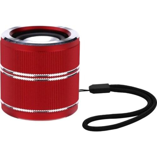 Super Mini Wireless Bluetooth Speaker Portable High Quality 3D Stereo TWS Interconnect Single Key Control Volume/Next