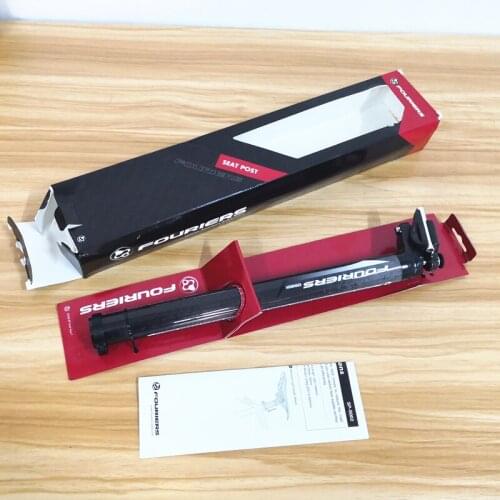 FOURIERS bicycle seatpost carbon fiber bicycleseatpost MTB road bike parts superlight seat post 30.9*350mm approx 235g