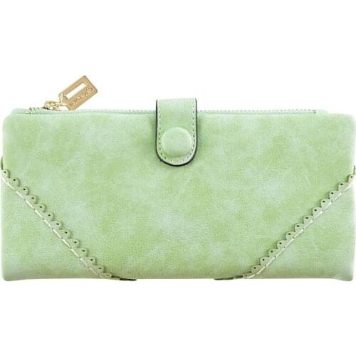 2019 New Brand Women Vintage Wallet Women Purse Clutch Long Women Zipper Hasp Wallet Fashion Casual Coin Handbag