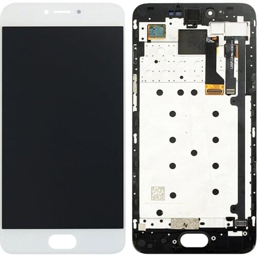 Original 5.2" LCD For Meizu Pro 6 M570M M570C M570Q LCD Display Touch Screen Digitizer Glass Panel Assembly + Frame