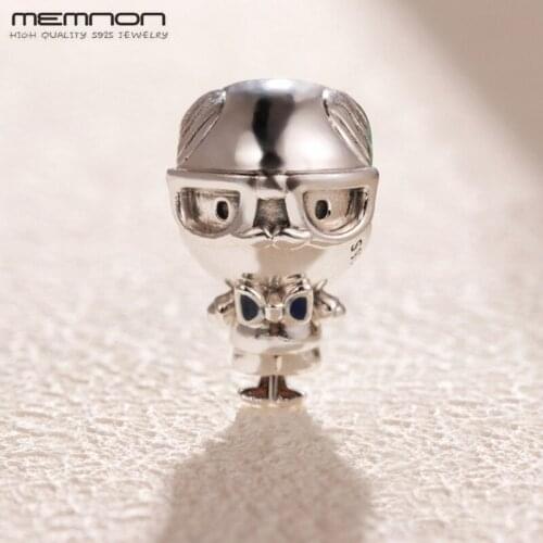 100% 925 Sterling Silver Grandpa Charms enamel beads charm fit Original beads bracelets bangles DIY gift to mom fine jewelry