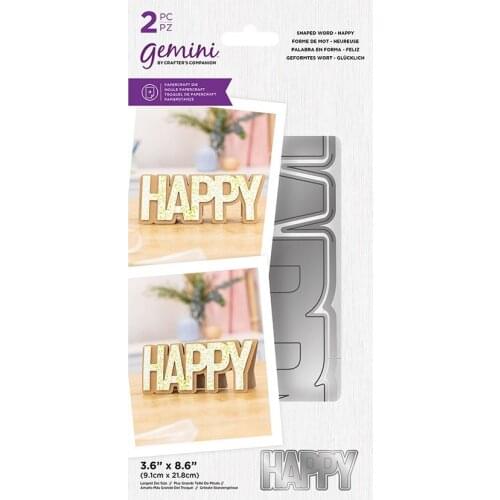 2021 AliliArts Metal Cutting Dies Letter HAPPY diy Scrapbooking Photo Album Decorative Embossing PaperCard Crafts Die