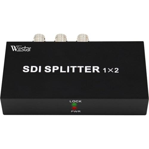 5pcs SDI Splitter 1x2 Multimedia Split SDI Extender 1 to 2 Ports Adapter Support 1080P TV Video For Projector Monitor Camera