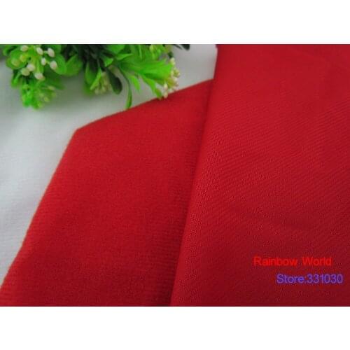 9165# Red Color Loop Fleece fabric can stick by Magic tape/DIY patchwork Stuffed toys sofa brushed velboa velvet(10 pieces/lot)