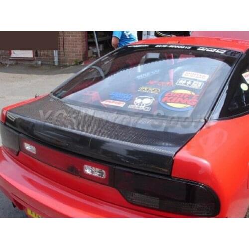 Car Accessories Full Carbon Fiber OEM Style Rear Hatch Fit For 1989-1994 180SX RPS13 Rear Hatch Trunk Car-styling