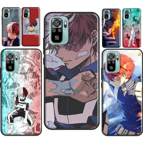 Shoto Todoroki My Hero Academia For Xiaomi Redmi Note 10 9 Pro 7 8T 9S Note 8 Pro Case For Redmi 9A 9 9C 9T K40 Coque