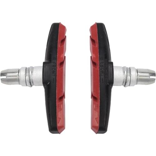 4 Pairs Bike Brake Pads Set Road Mountain Bicycle V-Brake Blocks Shoes Bicycle Brake Blocks Set 70 mm