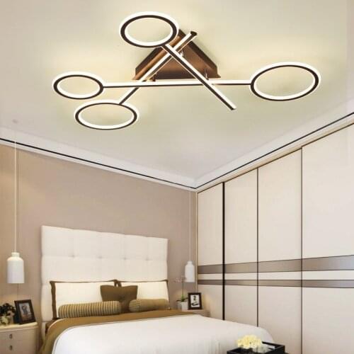 Creative Modern Aluminum Silicone LED Ceiling Lights Living room bedroom dining room ceiling lamp Commercial lighting