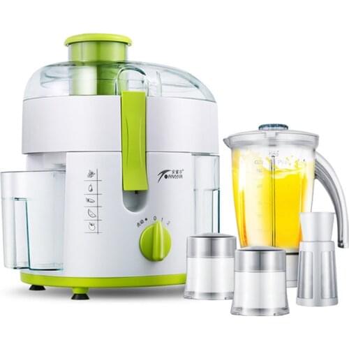 Multifunctional Juicer Household Fruit Juice Squeezer Soybean Milk Maker Juicing Machine Meat Mincer Powder Grinder Blender