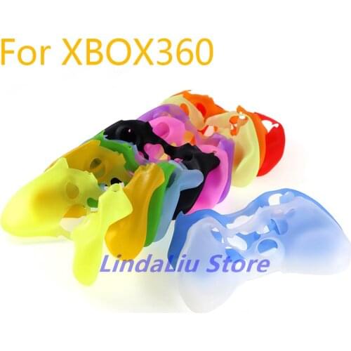 ChengChengDianWan multi-colors silcone case silicone skin case for xbox360 xbox 360 controller 50pcs/lot