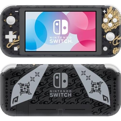 Monster Hunter Rise NintendoSwitch Skin Sticker Decal For Nintendo Switch Lite Protector Nintend Switch Lite Skin Sticker Vinyl