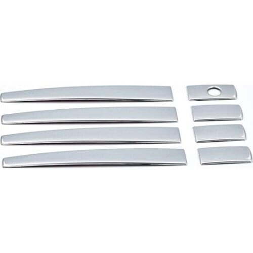 New Stainless Steel Car Door handle bar Cover Trim Fit For Volvo C30 C70 S40 2004-2012 S80 2006-2016
