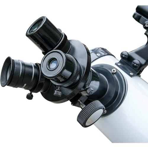 Eyepiece Astronomical Telescope Eyepiece Rotating Seat Three Eyepiece Transition Socket Telescope Accessories