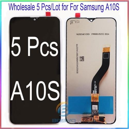 Wholesale 5 pcs/lot for Samsung A10S LCD screen display A107F A107F/DS with touch assembly
