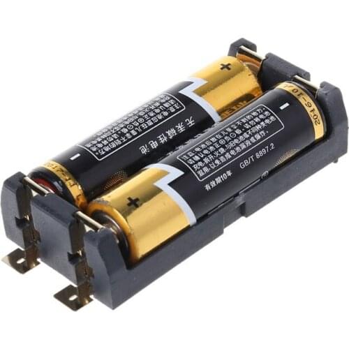 SMT/SMD 2 AA Battery Holder Box Case For Dual AA Batteries Storage Container E56B