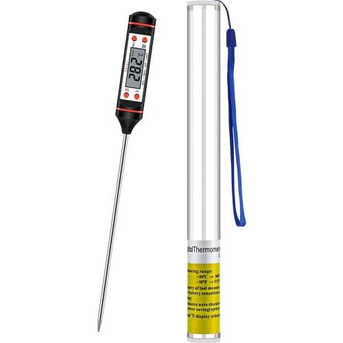 Digital Kitchen Thermometer For Oven Beer Meat Cooking Food Probe BBQ Electronic Oven Thermometer Kitchen Tools