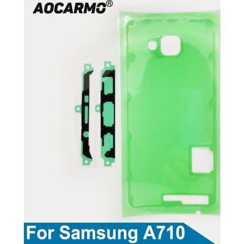 Aocarmo LCD Display Screen Adhesive Back Battery Cover Sticker Glue Tape For Samsung Galaxy A710 A710F A7(2016)