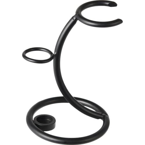 1 Pcs 2 In1 Men Shaving Tool Holder Curved Shaving Brush Manual Razor Stand Holders Beard Accessories