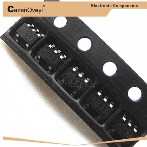 10pcs/lot 5205 MIC5205-3.3YM5 KB33 screen SOT23-5 package LOD regulator original authentic In Stock