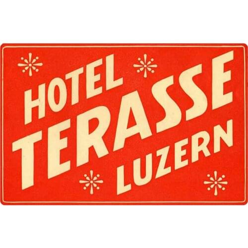 13cm x 8.5cm For Retro Poster Scratch-Proof Car Stickers Fine Decal Bumper DI Sunscreen Waterproof For JDM SUV RV