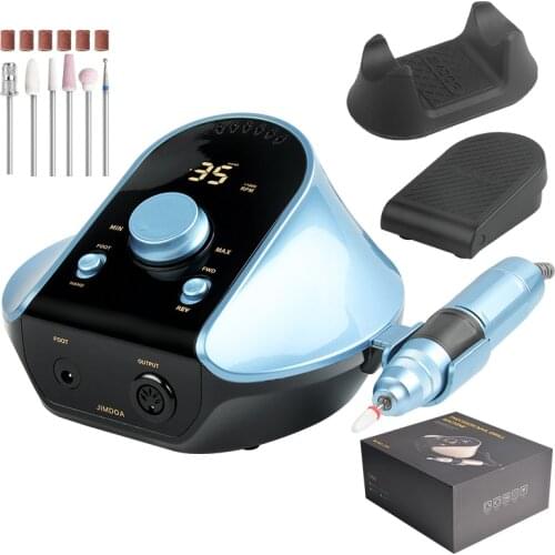 45000RPM 45W Electric Nail Drill Machine Professional Cutters Manicure Set Nail File Pedicure Low noise Nail Art Tools Kit
