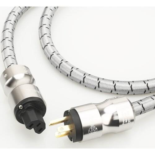 JP Krell HIFi Power Cable CRYO-156 US AC Power Cord Power Cable Schuko Audio CD Amplifier AMP US power cables EU US Plug