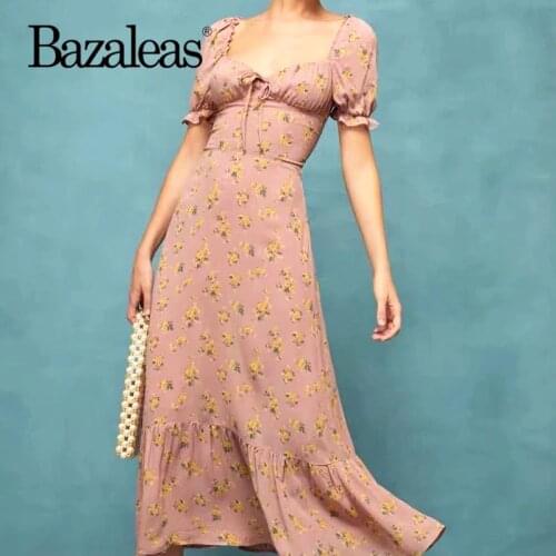 Платья с коротким рукавом Bazaleas China At AliExpress