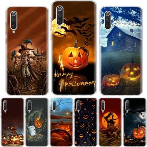 Halloween Scary Pumpkin Phone Case For Xiaomi Redmi Note 10 9 9S 9C 9A 8 8T 8A 7 7A 6 6A 5 5A Pro S2 K20 K30 Coque