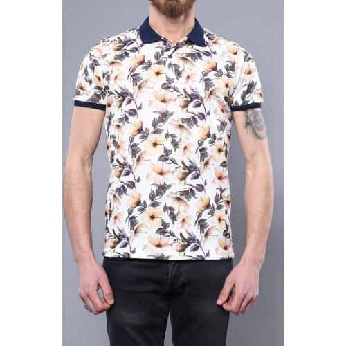 Polo Floral Patterned T-Shirt
