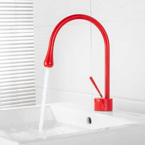 Moderna basin single handle faucets 360 rotation tap mixer sink water crane toilet water sink faucets