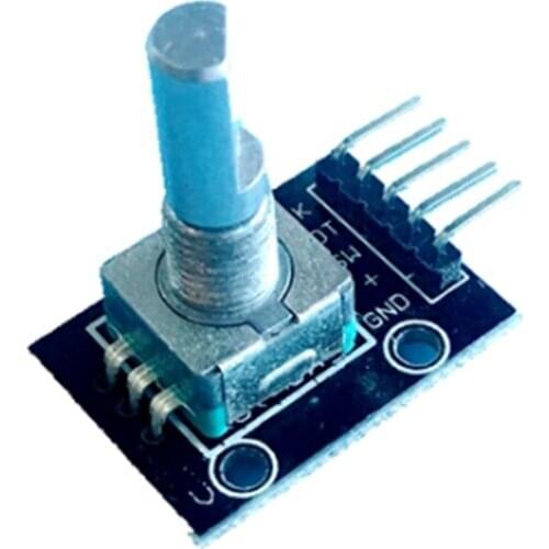 Taidacent Rotary Encoder Module 360 Degree Rotating Potentiometer Knob Cap Rotary Encoder with Switch Board Linear Encoders