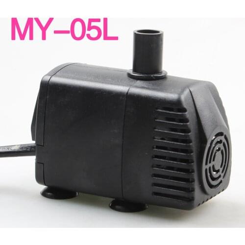 MY-05L Energy Saving Process Pump Micro Submersible Pumps Fish Tank Pump Filter Pump Lift0.8M 5W