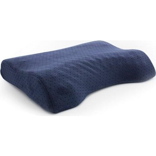 Slow Rebound Memory Foam Neck Pillow Orthopedic Cervical Coccyx Massager Health Care Pain Release Sleeping Pillow for Elders